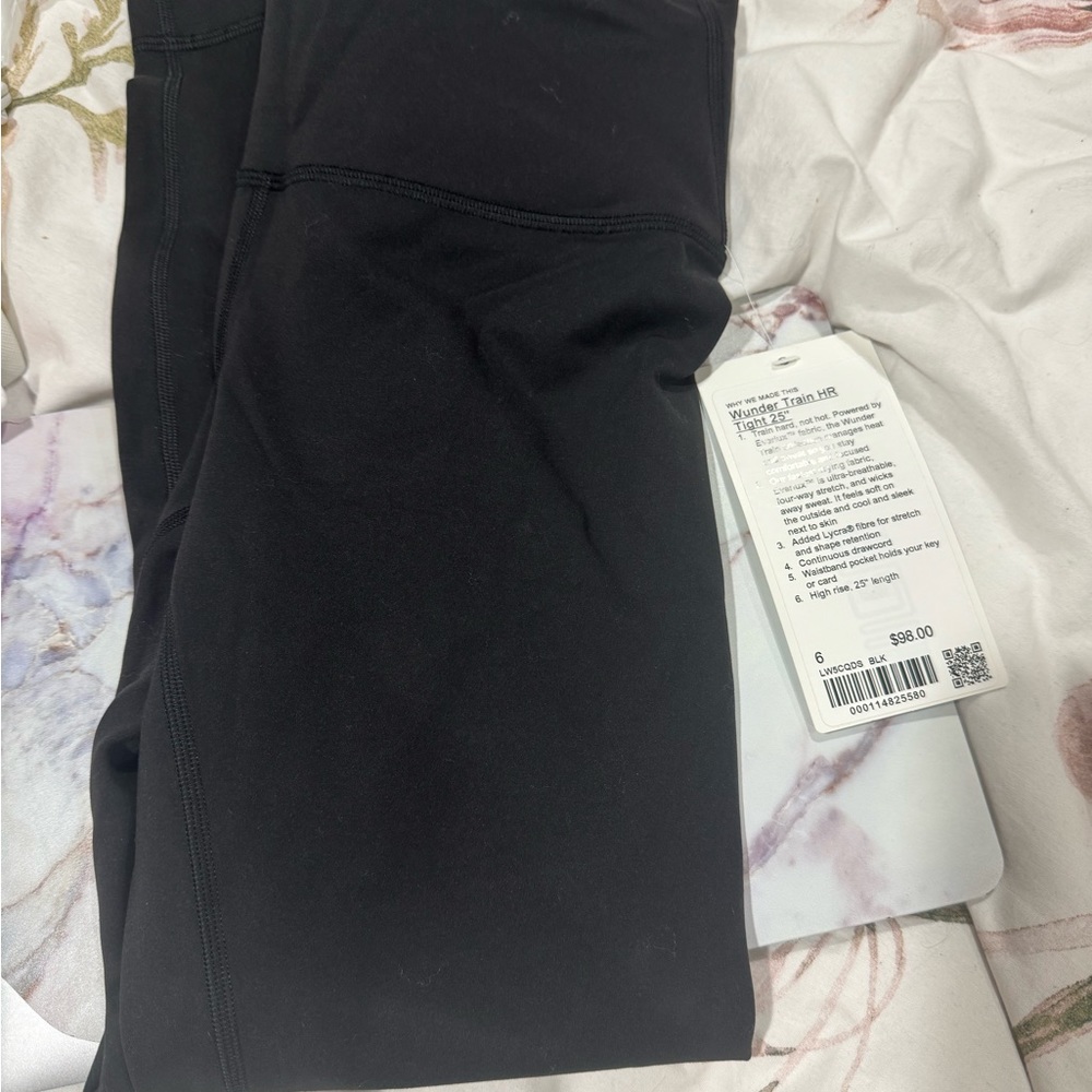 Lululemon Wunder Train HR Tight 25” black